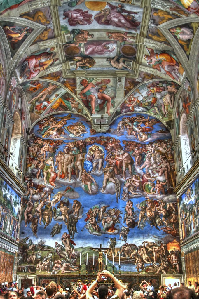 The Sistine Chapel was unceremoniously conceived as a roofed-over passageway.