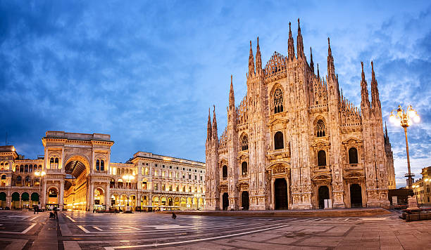 Milan Cathedral, Duomo di Milano, one of the largest churches in the world. It will give charm to your tour to Italy