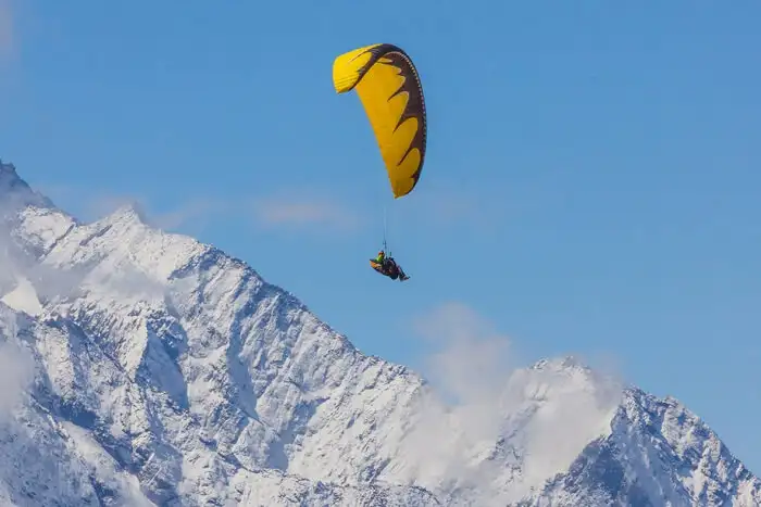 Paragliding in Bhutan